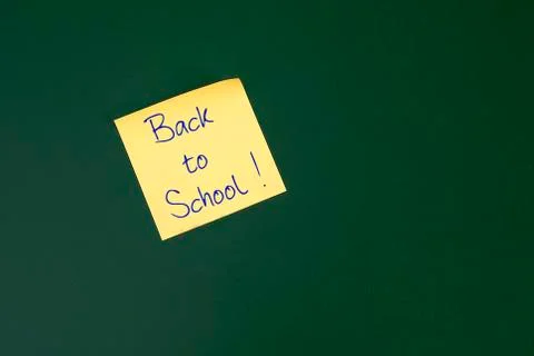 Yellow Sticky Note Stock Photos