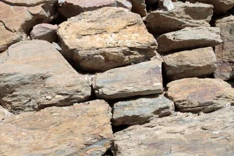 Yellow stone 2 Stock Photos