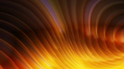 Yellow strands spiraling rays abstract Stock Footage 225742079