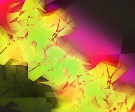 Yellow strange abstract background Illustrazione stock