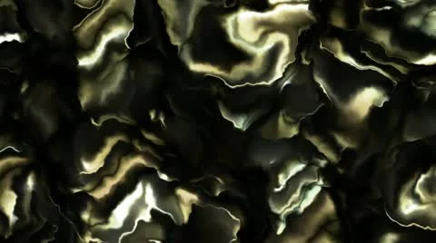 Yellow strange texture surface motions Stock Footage