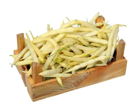Yellow string beans Stock Photos