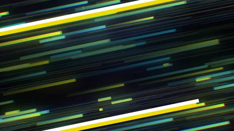 Yellow stripe line modern fun social media instagram retro disco neon future Stock Footage 101821381