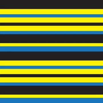 Yellow Stripe seamless pattern background in horizontal style Illustrazione stock