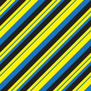 Yellow Stripe seamless pattern background in diagonal style イラスト素材