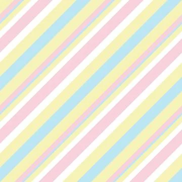 Yellow Stripe seamless pattern background in diagonal style Stock Illustration