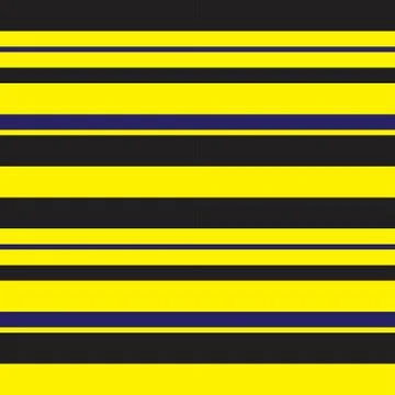 Yellow Stripe seamless pattern background in horizontal style Stockillustratie