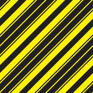 Yellow Stripe seamless pattern background in diagonal style Stock Illustration