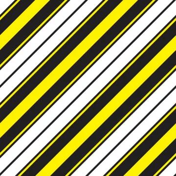 Yellow Stripe seamless pattern background in diagonal style Illustrazione stock