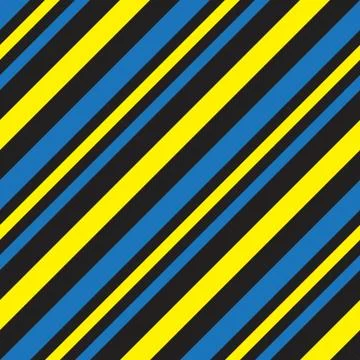 Yellow Stripe seamless pattern background in diagonal style Stock Illustration
