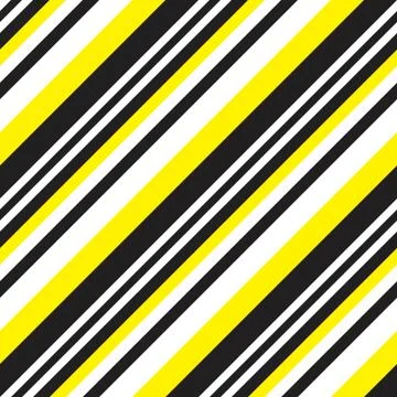 Yellow Stripe seamless pattern background in diagonal style Stock Illustration