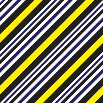 Yellow Stripe seamless pattern background in diagonal style Stock Illustration