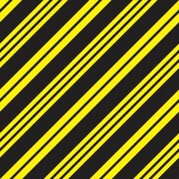 Yellow Stripe seamless pattern background in diagonal style Stock Illustration