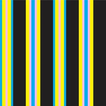 Yellow Stripe seamless pattern background in vertical style Stockillustratie