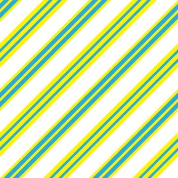 Yellow Stripe seamless pattern background in diagonal style Stock Illustration
