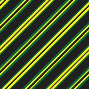 Yellow Stripe seamless pattern background in diagonal style Stock Illustration
