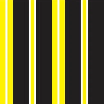 Yellow Stripe seamless pattern background in vertical style Stock Illustration