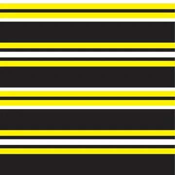 Yellow Stripe seamless pattern background in horizontal style Stock Illustration