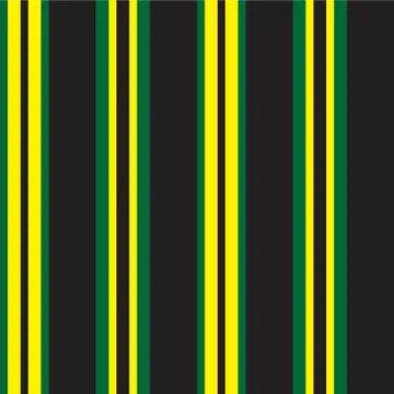 Yellow Stripe seamless pattern background in vertical style Stock Illustration