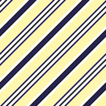 Yellow Stripe seamless pattern background in diagonal style Stock Illustration