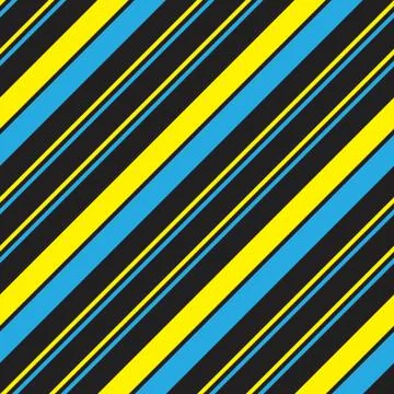 Yellow Stripe seamless pattern background in diagonal style Stock Illustration