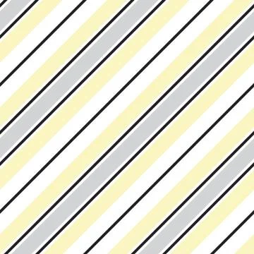 Yellow Stripe seamless pattern background in diagonal style Stock Illustration