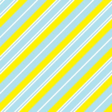 Yellow Stripe seamless pattern background in diagonal style Stock Illustration