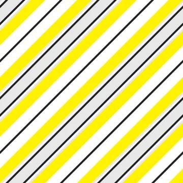 Yellow Stripe seamless pattern background in diagonal style Stock Illustration