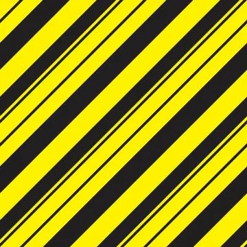 Yellow Stripe seamless pattern background in diagonal style Stock Illustration