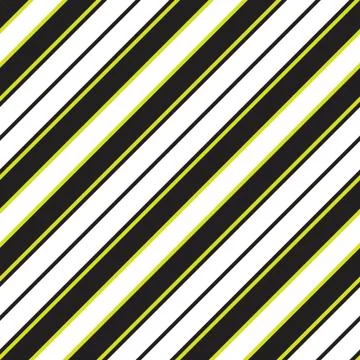 Yellow Stripe seamless pattern background in diagonal style Stock Illustration