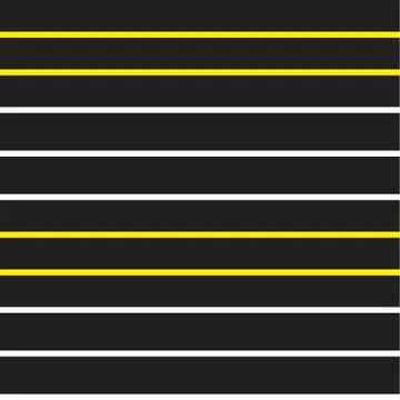 Yellow Stripe seamless pattern background in horizontal style Stock Illustration