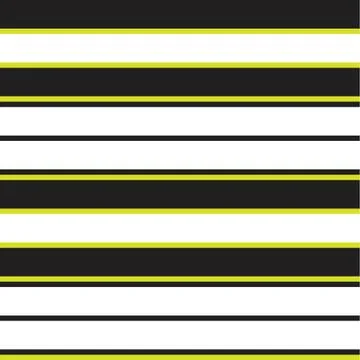 Yellow Stripe seamless pattern background in horizontal style Stock Illustration