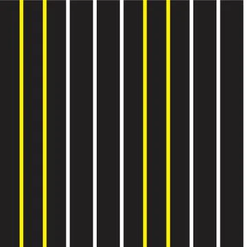 Yellow Stripe seamless pattern background in vertical style Stock Illustration