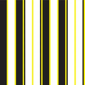 Yellow Stripe seamless pattern background in vertical style Stock Illustration