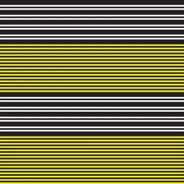 Yellow Stripe seamless pattern background in horizontal style Stock Illustration