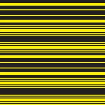 Yellow Stripe seamless pattern background in horizontal style Illustrazione stock