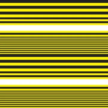 Yellow Stripe seamless pattern background in horizontal style Stock Illustration