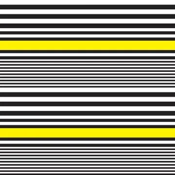 Yellow Stripe seamless pattern background in horizontal style Stock Illustration