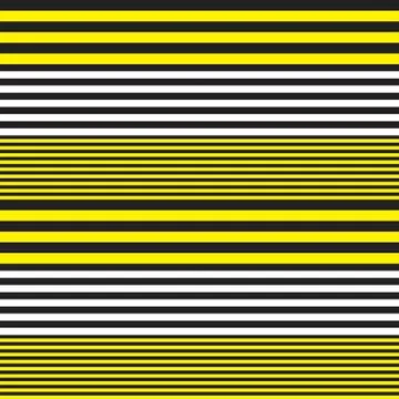 Yellow Stripe seamless pattern background in horizontal style Stock Illustration