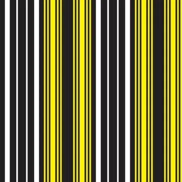 Yellow Stripe seamless pattern background in vertical style Stock Illustration