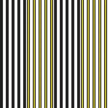 Yellow Stripe seamless pattern background in vertical style Stock Illustration