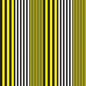Yellow Stripe seamless pattern background in vertical style Stock Illustration