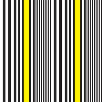 Yellow Stripe seamless pattern background in vertical style Stock Illustration