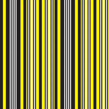 Yellow Stripe seamless pattern background in vertical style Stock Illustration