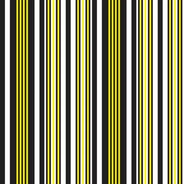 Yellow Stripe seamless pattern background in vertical style Stock Illustration