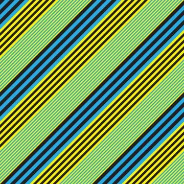 Yellow Stripe seamless pattern background in diagonal style Stock Illustration