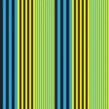 Yellow Stripe seamless pattern background in vertical style Stock Illustration