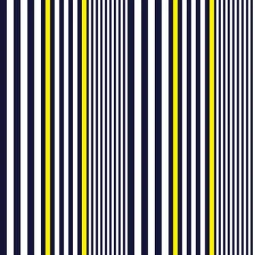 Yellow Stripe seamless pattern background in vertical style Stock Illustration