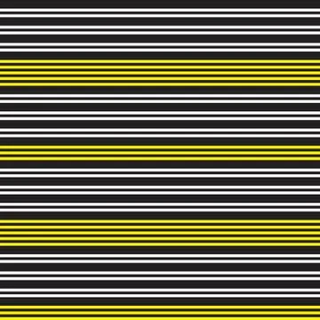 Yellow Stripe seamless pattern background in horizontal style Stock Illustration