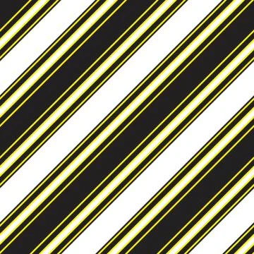 Yellow Stripe seamless pattern background in diagonal style Stock Illustration